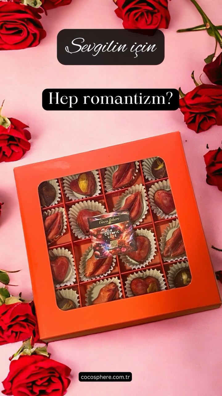 Premium Galaksi Kutusu sunum örneği